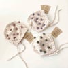 Rainbow Blossom Popcorn Bonnet, Exclusive Confetti - Custom Color