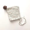 Rainbow Pompom Bonnet,  Exclusive Confetti - Four Seasons