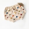 Rainbow Popcorn Bloomer, Natural