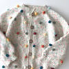 Rainbow Popcorn Cardigan,  Exclusive Confetti - Pastel rainbow × Rainbow Popcorns