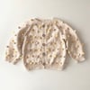 Rainbow Popcorn Cardigan,  Exclusive Confetti - Custom Color