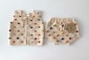 Rainbow Popcorn Vest, Natural
