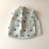 Rainbow Popcorn Vest, Sky