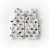 Rainbow Popcorn Vest, Sky