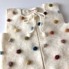 Rainbow Popcorn Vest, Snow