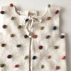Rainbow Popcorn Vest, Snow