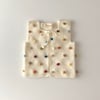 Rainbow Popcorn Vest, Snow