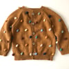 Rainbowpopcorn Cardigan, Biscuit