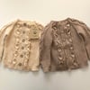 Rococo Cardigan, Beige