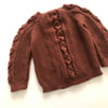 Rococo Cardigan, Chocolate