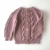 Rococo Cardigan, Dusty rose