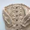 Rococo Cardigan, Natural