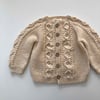 Rococo Cardigan, Natural