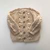 Rococo Cardigan, Natural