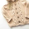 Rococo Hoodie Cardigan, Natural