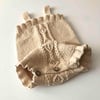 Rococo Romper, Natural