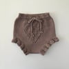 Ruffle Bloomer, Taupe