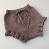 Ruffle Bloomer, Taupe
