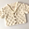 Sailor Popcorn Cardigan, Snow