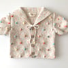 Sailor Rainbow Popcorn Cardigan, Exclusive Confetti - Custom Color
