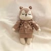 Squirrel + Popcorn Cardigan, Birch
