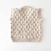 V-Neck Popcorn Vest, Exclusive Confetti - Pineapple