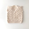 V-Neck Popcorn Vest, Exclusive Confetti - Pumpkin Spice