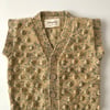 V-Neck Popcorn Vest, Tuscany