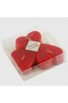 3 Adet Yüzen Kalp Mum 5*2 cm