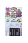 7 Adet Şeffaf Balon Standı 105 cm