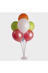 7 Adet Şeffaf Balon Standı 105 cm