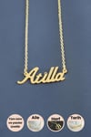 Atilla İsimli Kolye