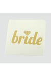 Bride Yazılı Dövme Sticker