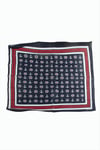 Çapa Dümen Desenli Bandana 50*50