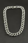 Chain Zirkon Taşlı Lüks Çelik Kolye