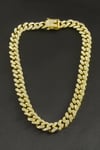Chain Zirkon Taşlı Lüks Çelik Kolye