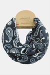 Çini Desenli Bandana Boyunluk