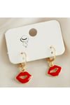 Dudak Trend Mineli Küpe