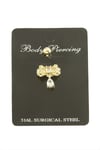 Fiyong Zirkon Taşlı Piercing 1 Adet