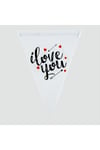 i love you Yazılı Flama