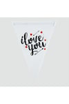 i love you Yazılı Flama