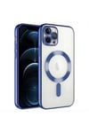 iPhone 11 Pro Lüx Magsaff Lazer Silikon Kılıf (Kamera Korumalı)