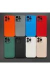 iPhone 13 Pro Kadife Kaplı Lüx Lansman Silikon Kılıf