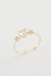 Kalp Zirkon Taşlı Yüzük