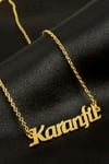 Karanfil isimli kolye (Kişiye Özel)