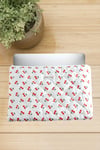 Kiraz Desenli Labtop Bilgisayar Çantası 13*14 inç