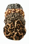 Leopar Desenli Simit Toka 13 cm