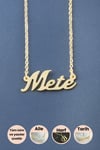 Mete İsimli Kolye