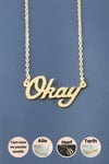 Okay İsimli Kolye