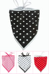 Puantiyeli Desenli Bohem Bandana